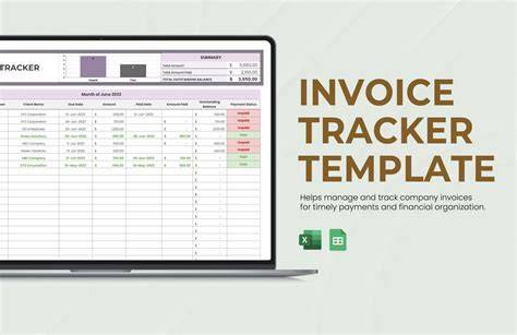 Excel Format Invoice Tracker Template – Free Editable Template ...