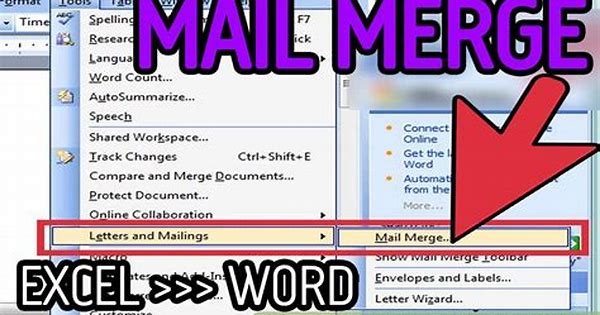 Excel Mail Merge Cetak
