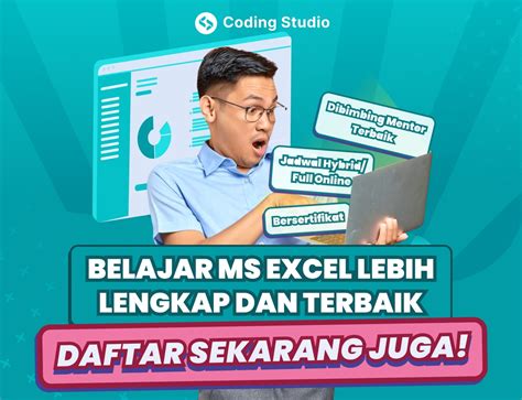Excel Mudah: Testimoni Sukses Pemula Coding Studio