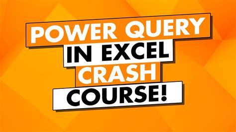 Excel Power Query for Beginners