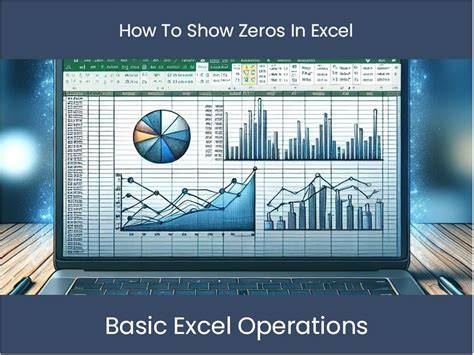 Excel Show Zeros Option