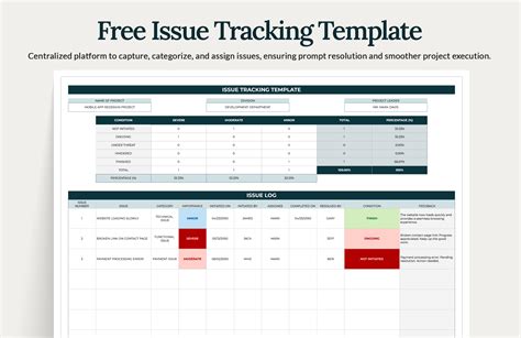25+ Free Issue Tracking Template [Excel+Word] Excel Templates