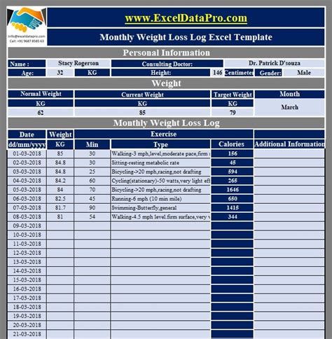 14 Weight Lifting Template Excel Excel Templates