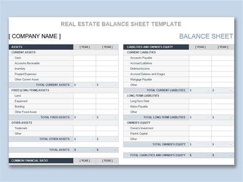 10+ Balance Sheet Template Free Word, Excel, PDF Formats