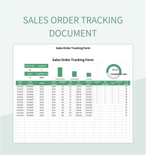 [Editable] Purchase Order Tracker Free Excel Templates