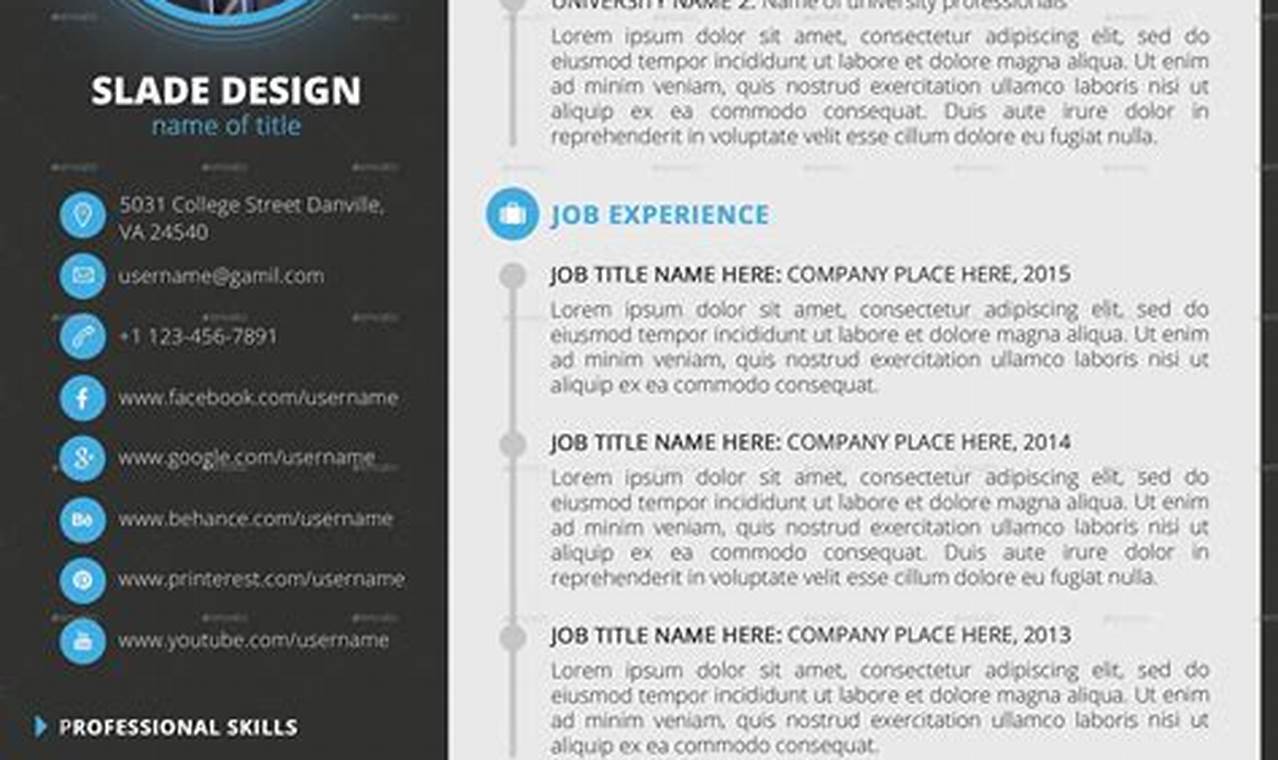 Excellent CV Templates Free: The Ultimate Guide to Creating a Standout Resume
