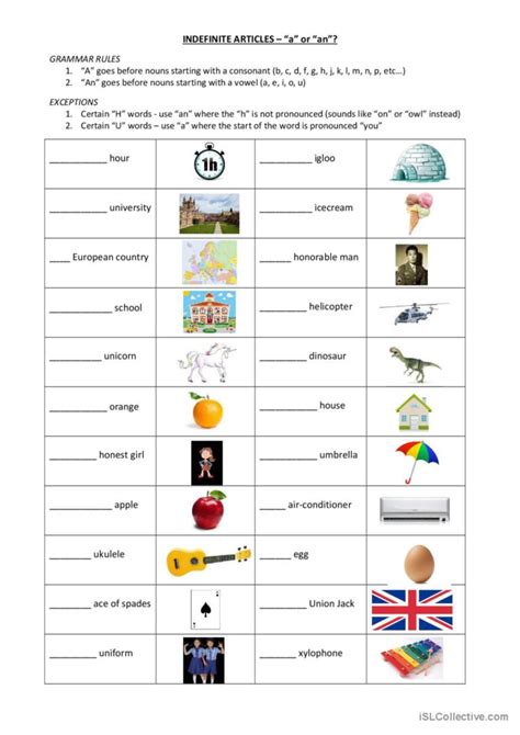 Exceptions to the rule