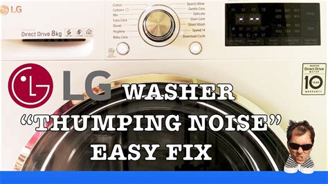 Excessive Vibration or Noise LG Washing Machine