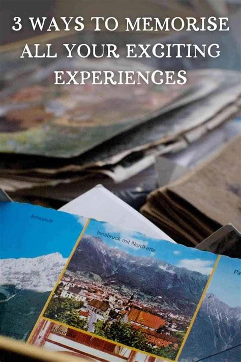 Exciting experiences