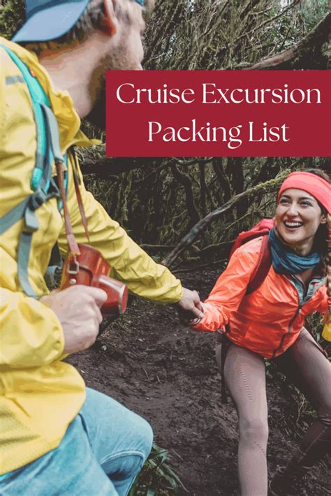 Excursion packing list