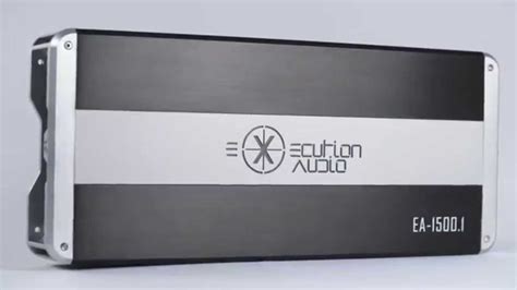 Unleash Power with Execution Audio's EA 1000.1 Amplifier