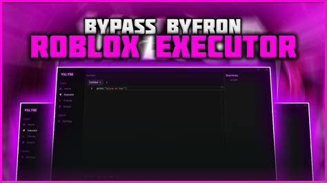 Executor - Roblox