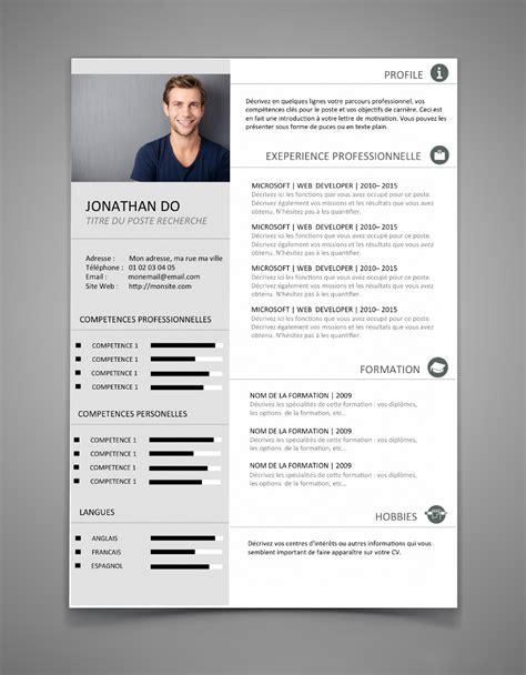 Exemple Cv 2016