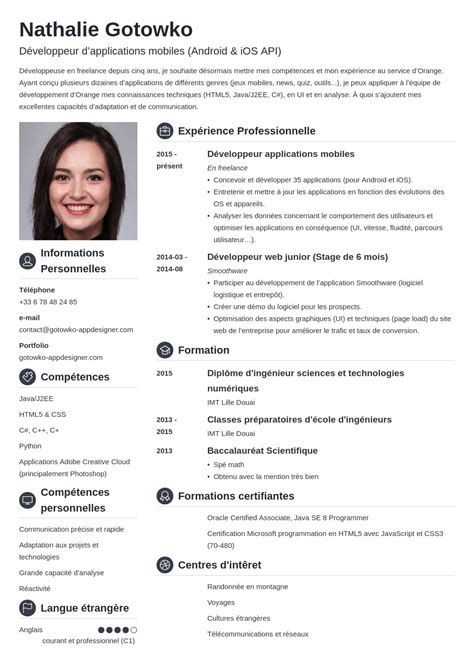 Exemple De Cv Ingénieur Informatique gongsyimx