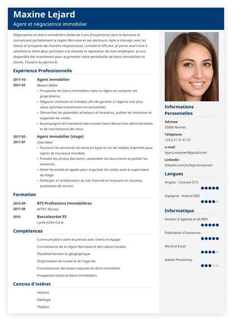 Exemple D Cv