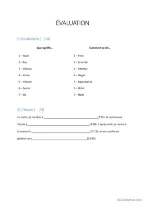 Exercice De Traduction Anglais