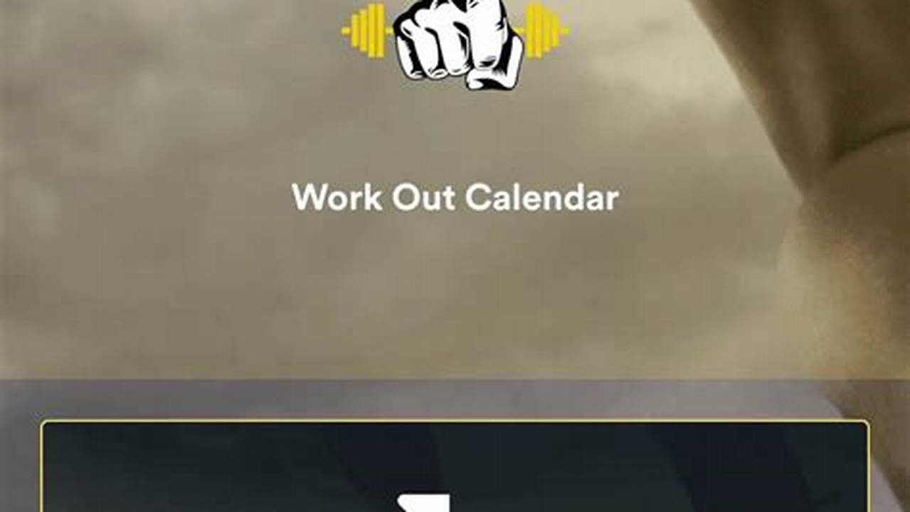 Exercise Calendar App