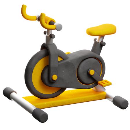 Exercise Bike 3D PNG