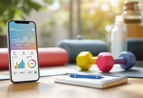 Exercise tracking and app