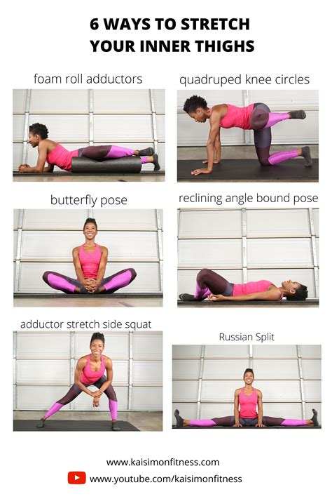 Exercises Stretch Inner Thigh Muscles