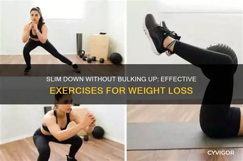 Exercises To Lose Weight Not Gain Muscle