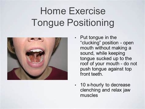 Exercises to Correct Tongue Thrust