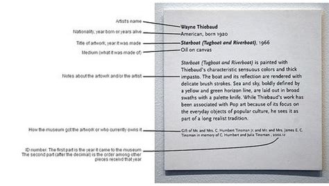 Exhibition lable | Label templates, Labels, Printable label templates