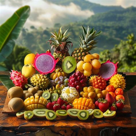 Exotic Fruit Display