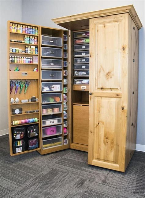 Expanding Craft Storage Cabinet