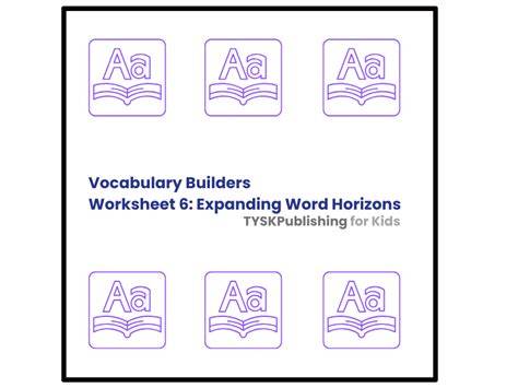 Expanding Vocabulary Horizons