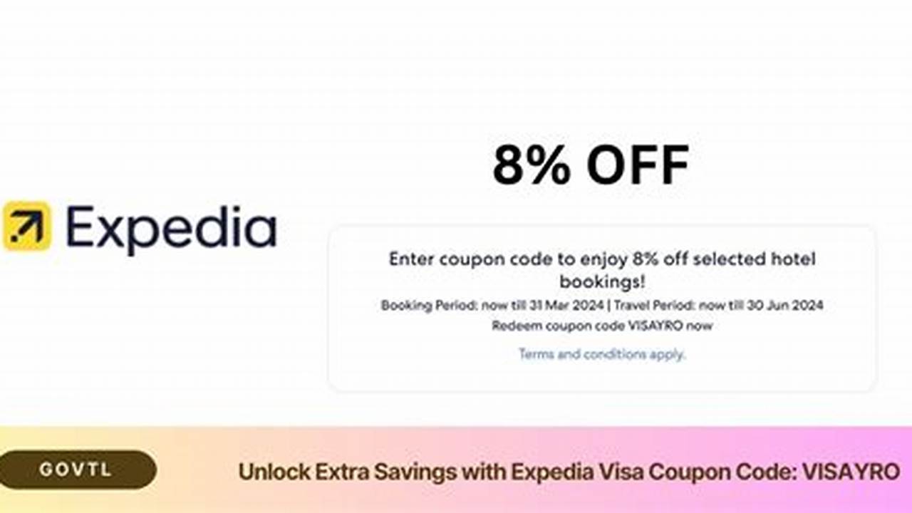 Expedia Coupon Code 2024 First Order