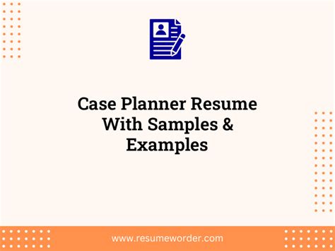 Experience Required for a Case Planner Position
