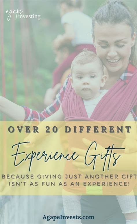 Experience-Based Gifts