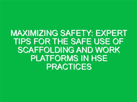 Expert Tips: Maximizing Efficacy and Safety