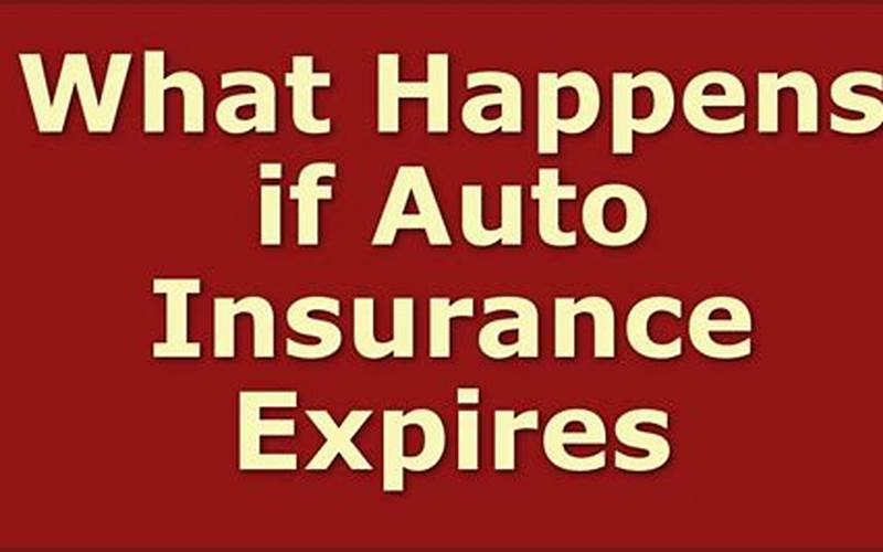 Expired Car Insurance