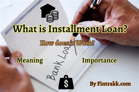Explain What Is An Installment Loan