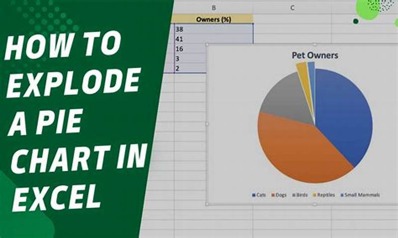 Exploded Pie Chart In Excel