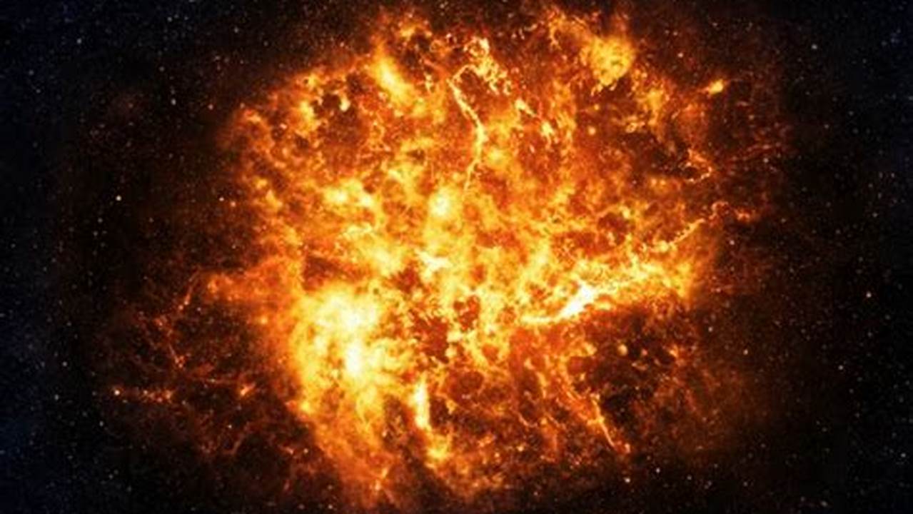 Exploding Star 2025 Calendar