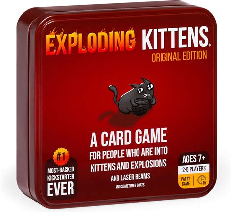 Exploding Kittens card game