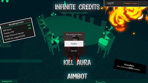Exploit Breaking Point- Kill Aura + Infinite Credits Key - Roblox 