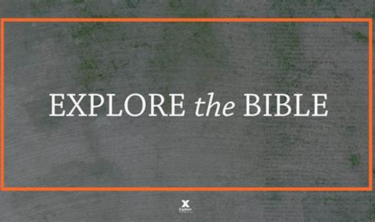 Explore The Bible July 2 2024