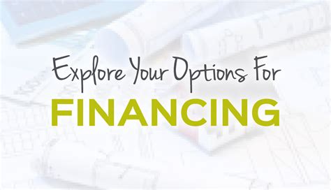 Explore Financing Options