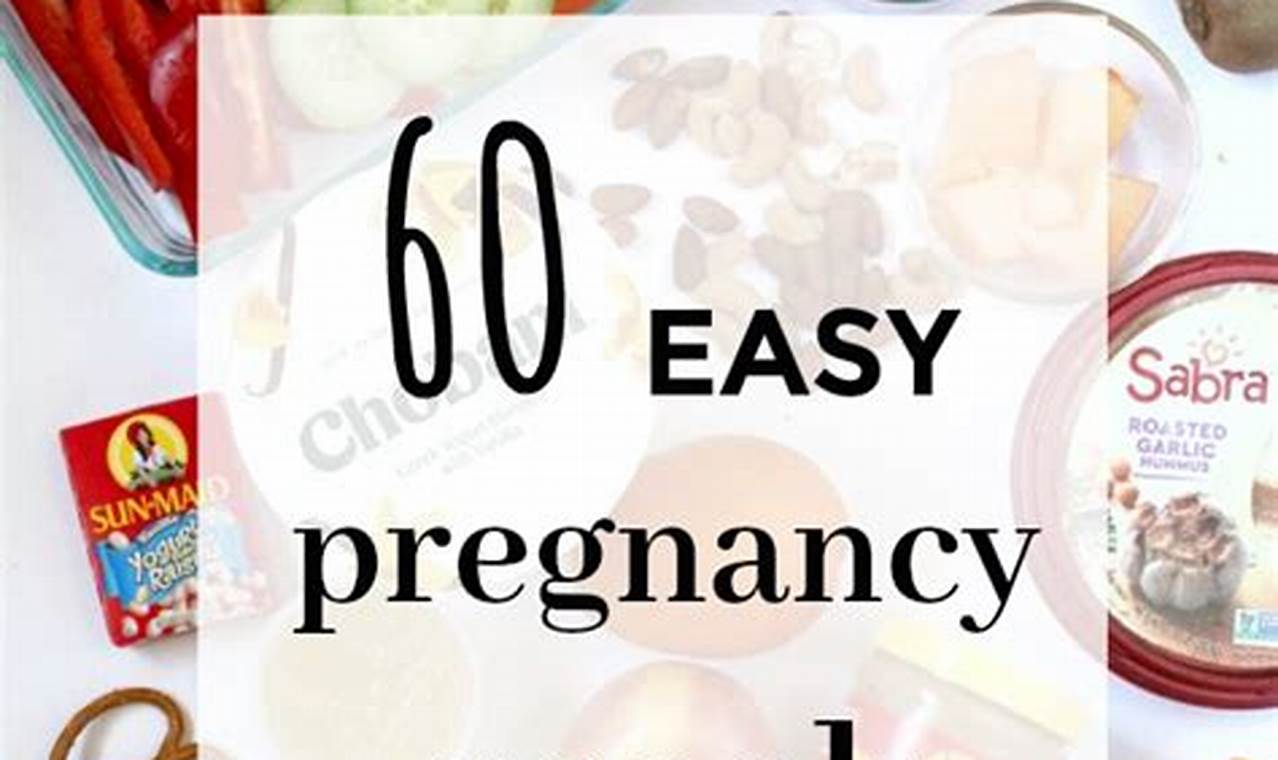Exploring portable, on-the-go snack options: busy pregnant women
