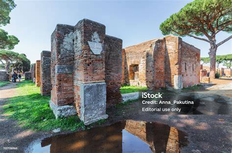 Exploring Ancient Ostia Ruins