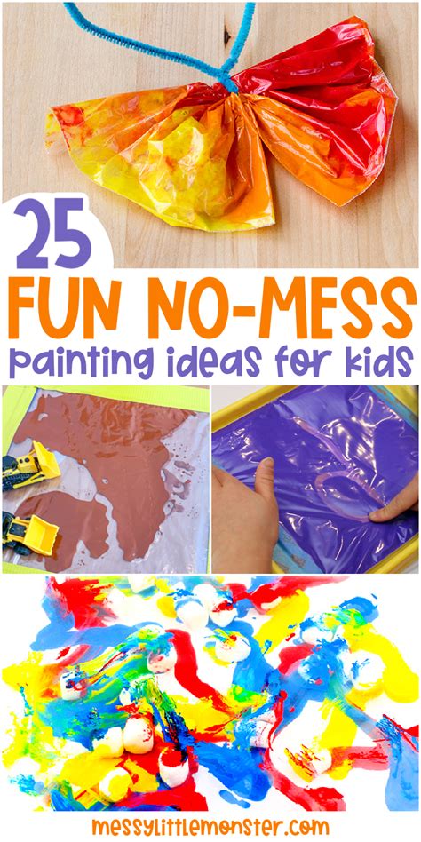 Exploring Creative Techniques with No Mess