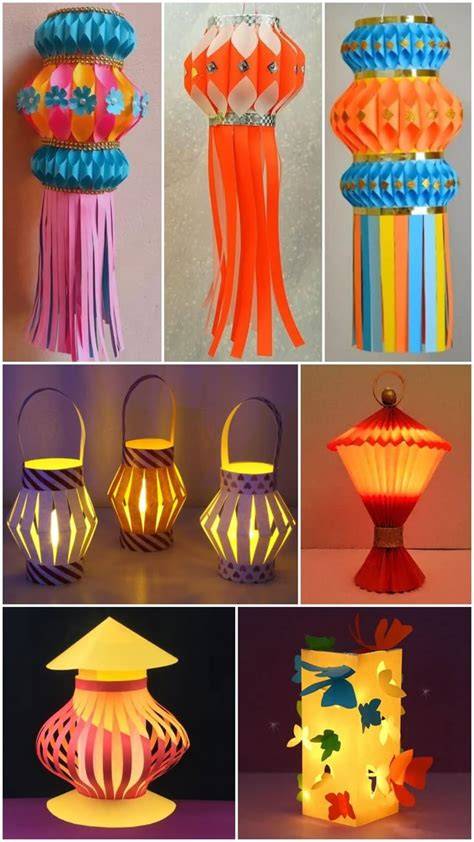 Exploring Different DIY Paper Craft Lantern Designs