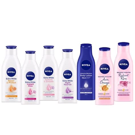 Exploring Different Nivea Body Cream Variants