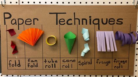 Exploring Different Paper Craft Techniques