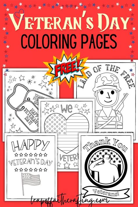 Exploring Different Themes in Printable Veterans Day Coloring Pages