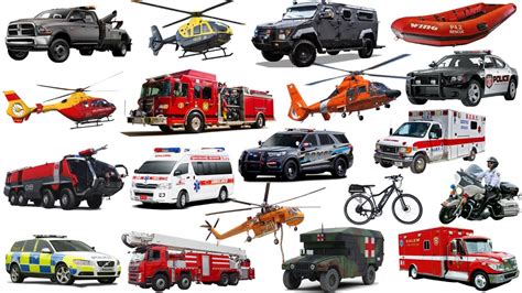 Exploring Different Types of Rescue Vehicles
